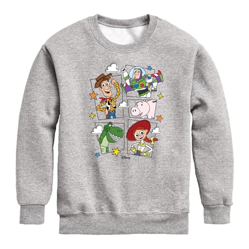 Disney - Toy Story - Toying Around - Toddler & Youth Crewneck Fleece Sweatshirt