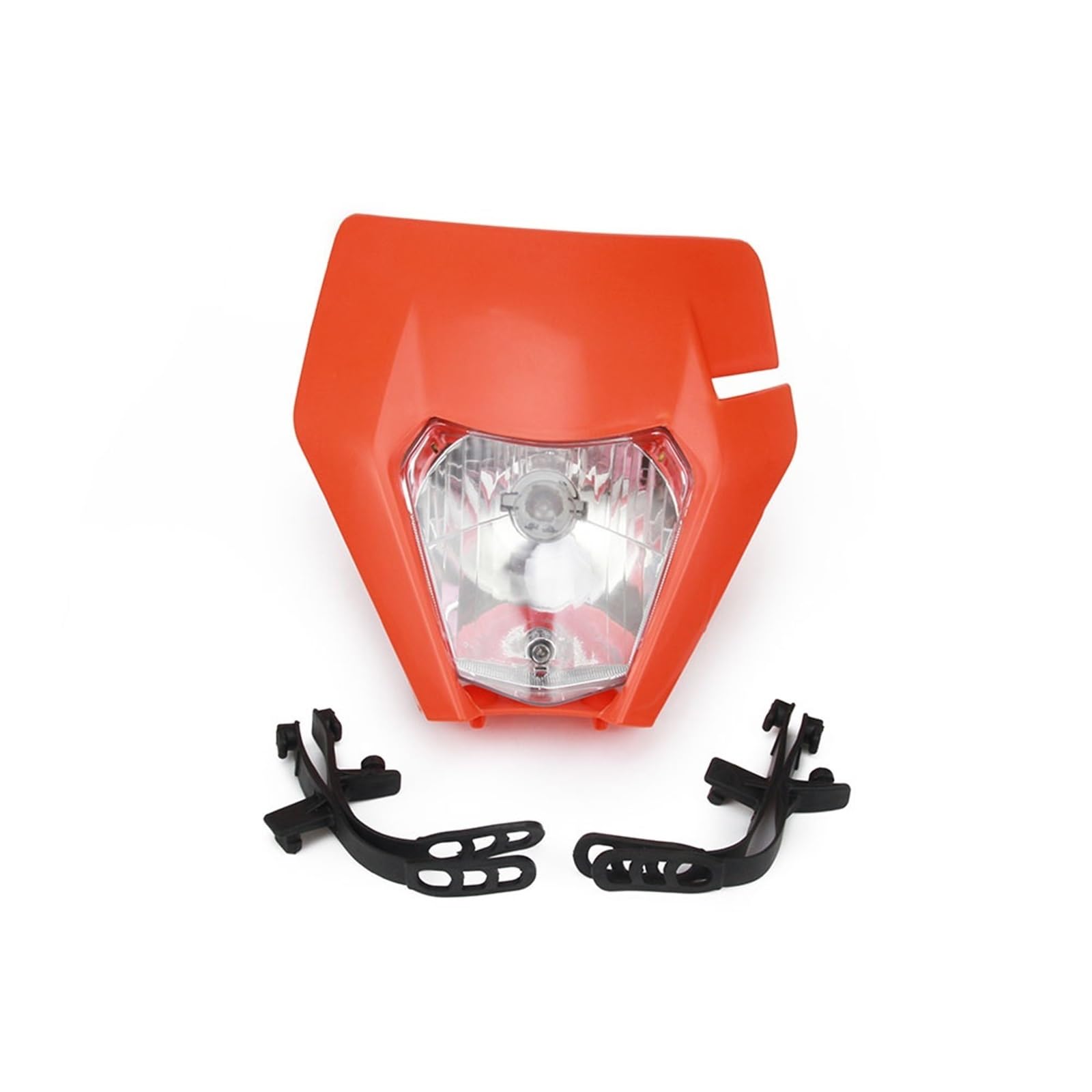 motorrad scheinwerfer led Passend für K&TM EXC EXCF SXF SX XC XCW XCF XCFW 125 150 250 350 450 530 2017 Motorrad-Scheinwerfer Scheinwerfer Licht(Black)