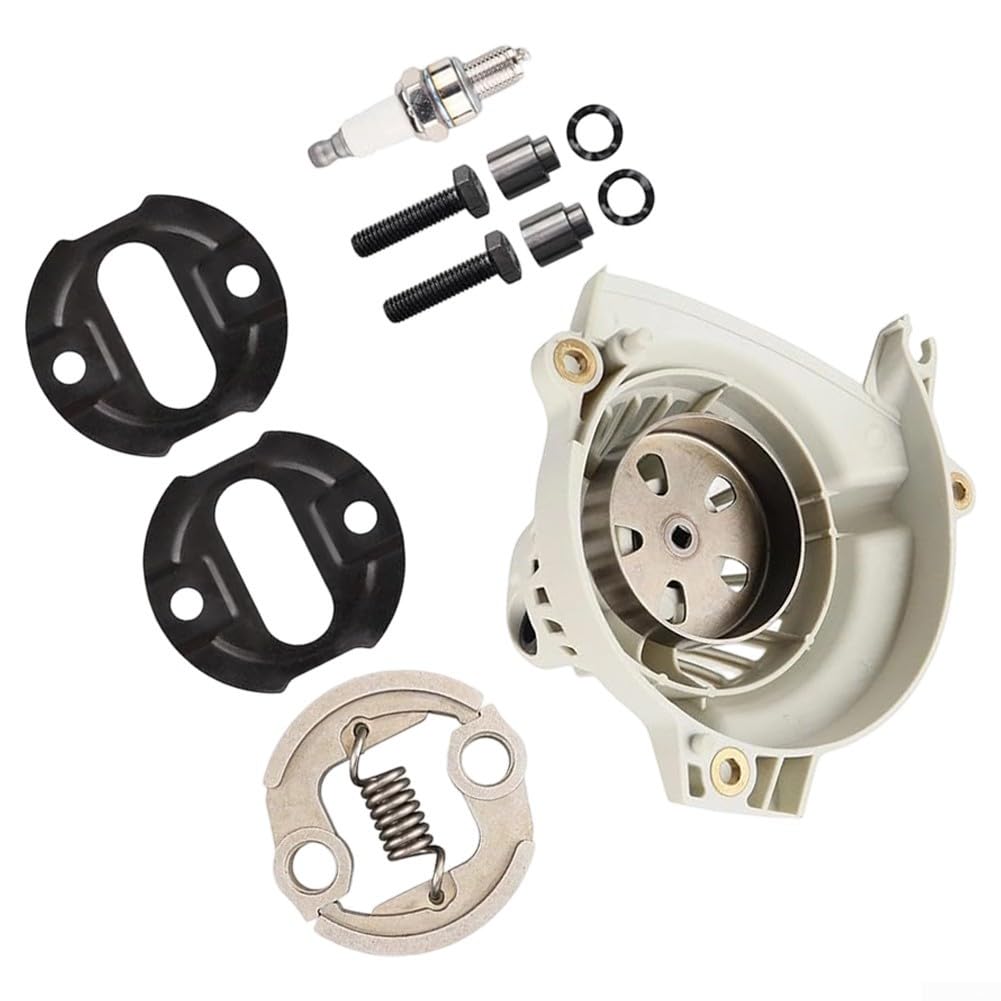 Kit di montaggio per alloggiamento tamburo frizione e frizione Fs90 Fs100 Fs130 Km110 Km130 Hl100 Ht130 con Spark sostituisce 4180-080-1809 4180-160-2000 plastica e finiture in metallo