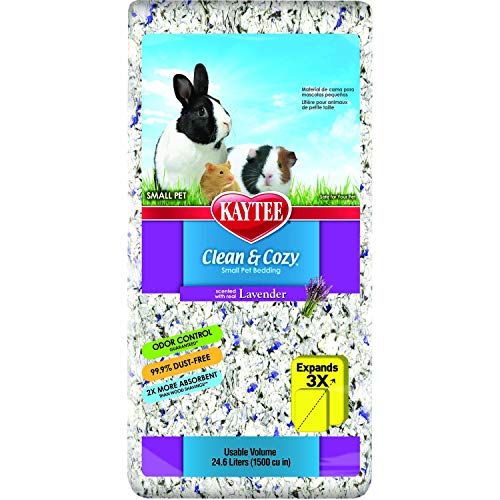 Kaytee Clean & Cozy Lavender Bedding, 500 Cubic Inch