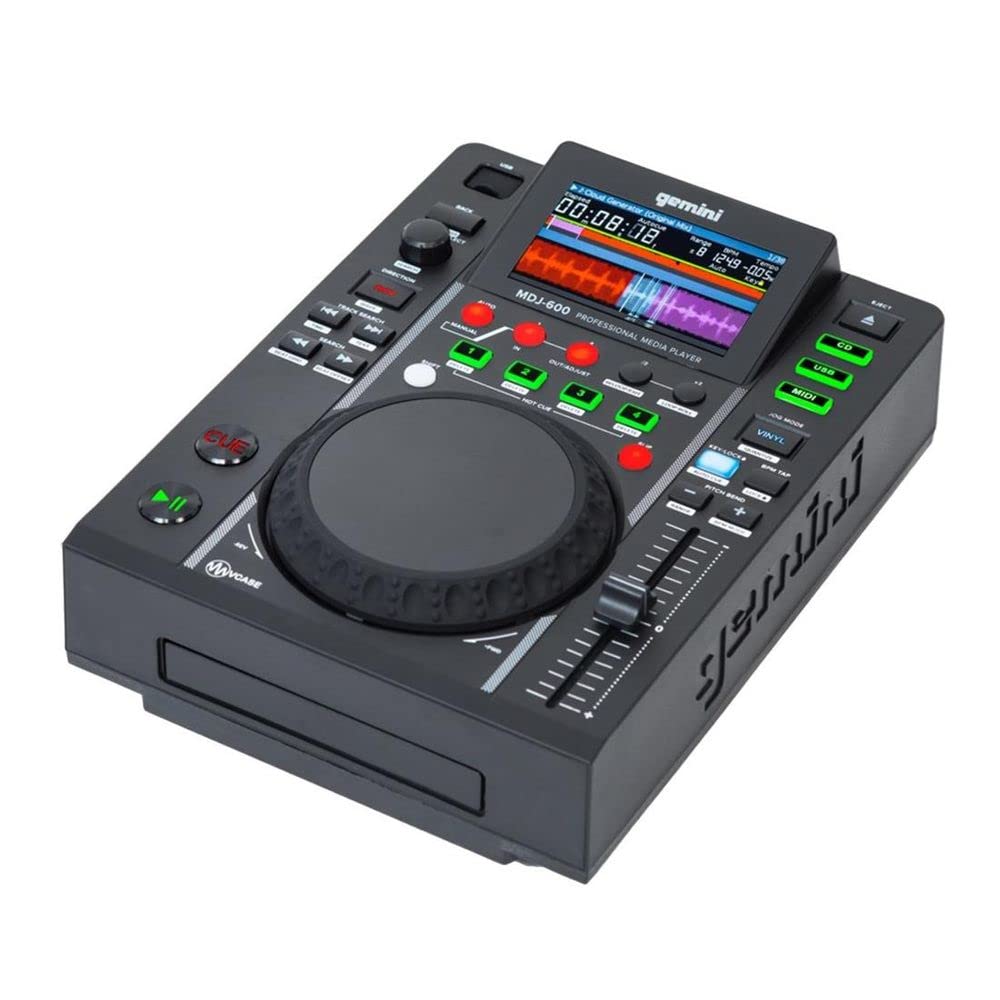 DJ機材 gemini MDJ-600 Gemini Sound MDJ-600: Professional CD & USB DJ Media Player with