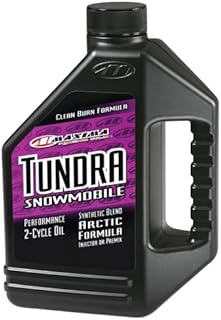 Maxima 249128 Tundra Snowmobile 2-Stroke Premix/Injector Oil - 1 Gallon Bottle