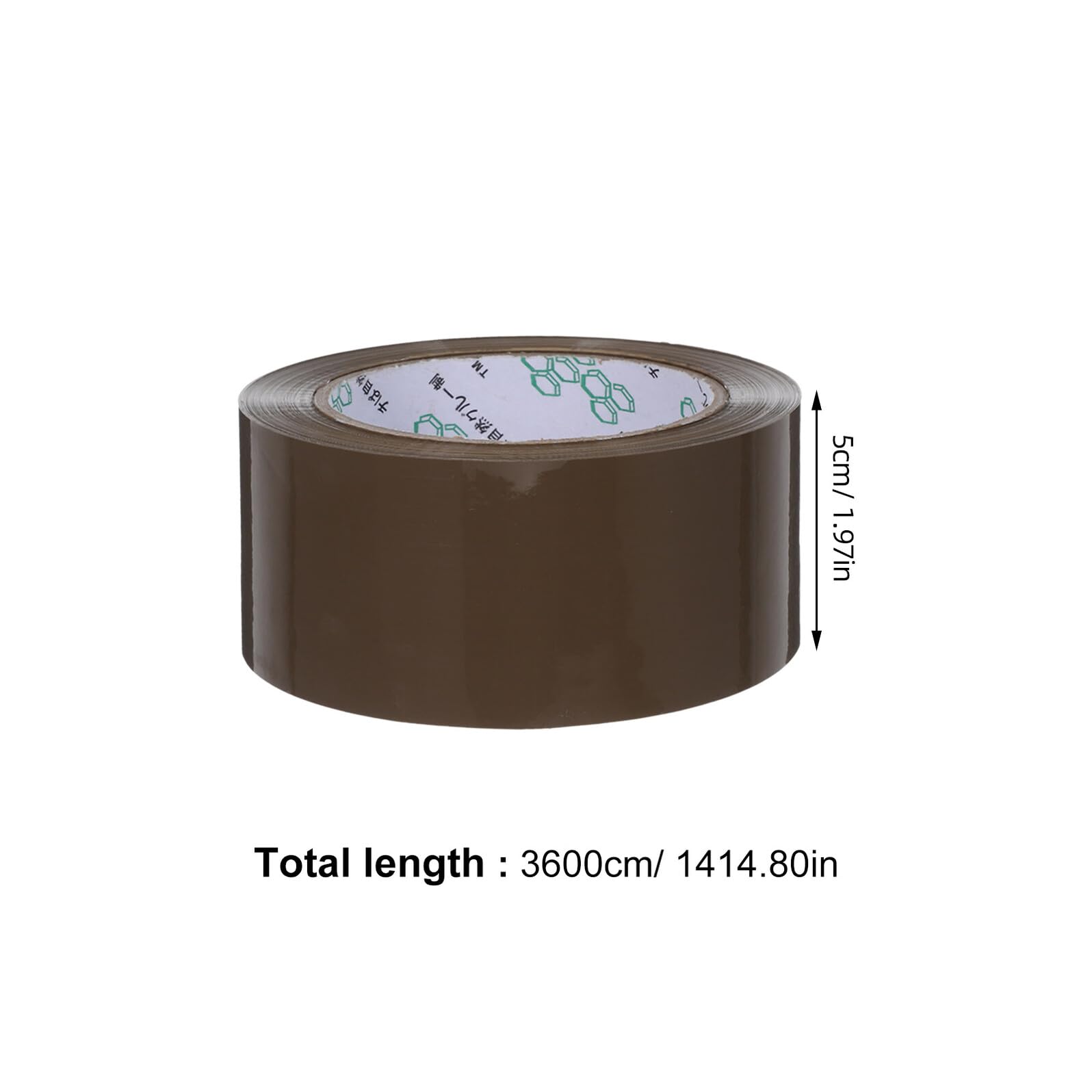 STOBAZA Nastro da Imballaggio Pesante Marrone 2 Pollici X 394 Yard, 5 Pezzi | Bopp, Uso Casa e Trasloco, per Scatole da Spedizione e Sigillatura Colli