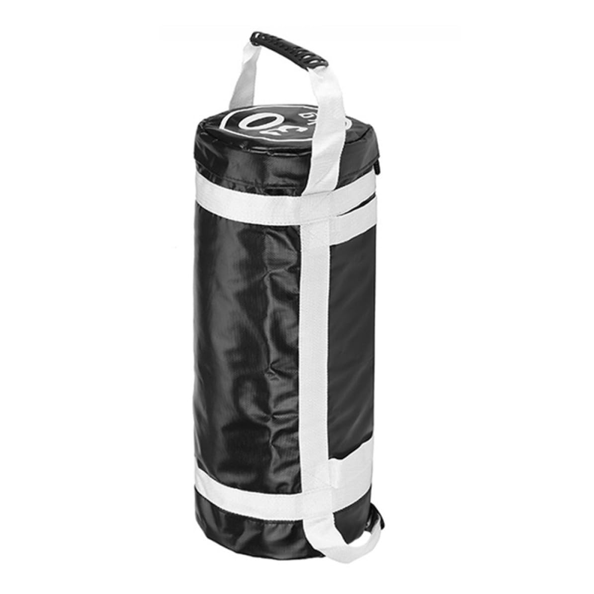 Abaodam Sacco da Allenamento Pesi, Borsa Fitness in PVC Bianco