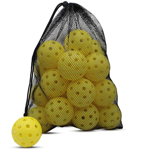 Image of Magicorange Pickleball Balls,USAPA Approved 40 Holes Outdoor Pickleballs