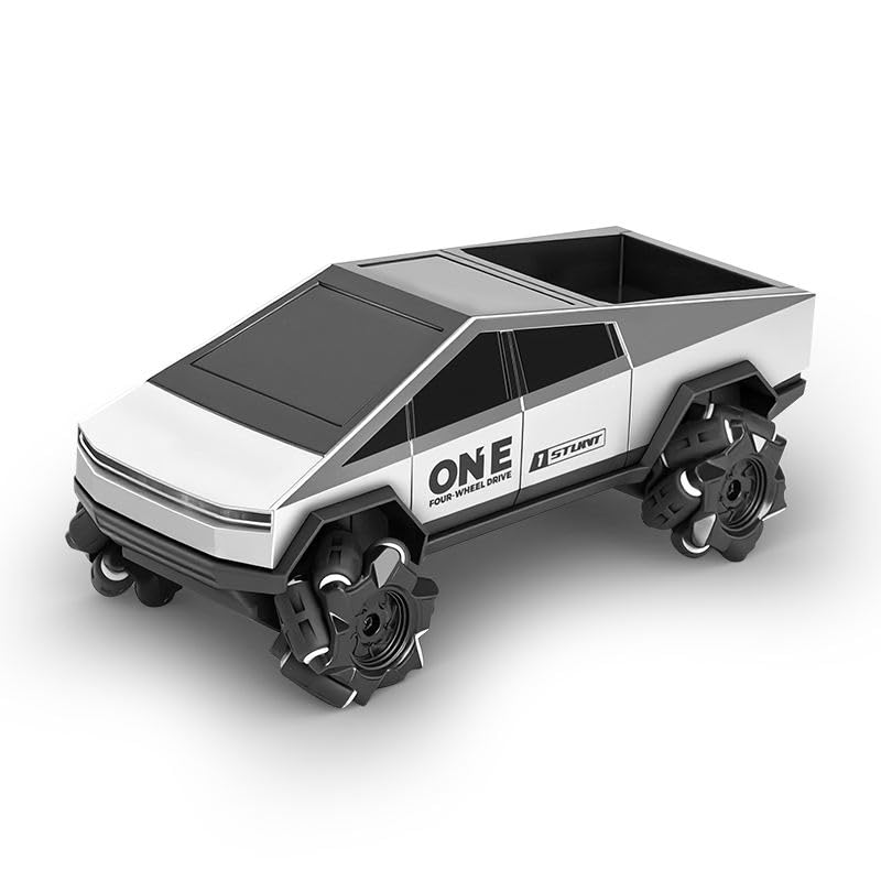 Image of Off Roader Rechargeable Remote Control Car | RC Car Monster Truck | 4 Headlight Modes | Lithium Battery | C-Type Charging | 2.4GHz Remote Controller Race-Ready (Cyber Drift - Ts2a803)