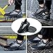 Imagen de Zapatos De Seguridad Hombre Mujer Calzado de Trabajo con Punta de Acero Ligero Comodo Zapatillas Seguridad Transpirables Negro EU 42