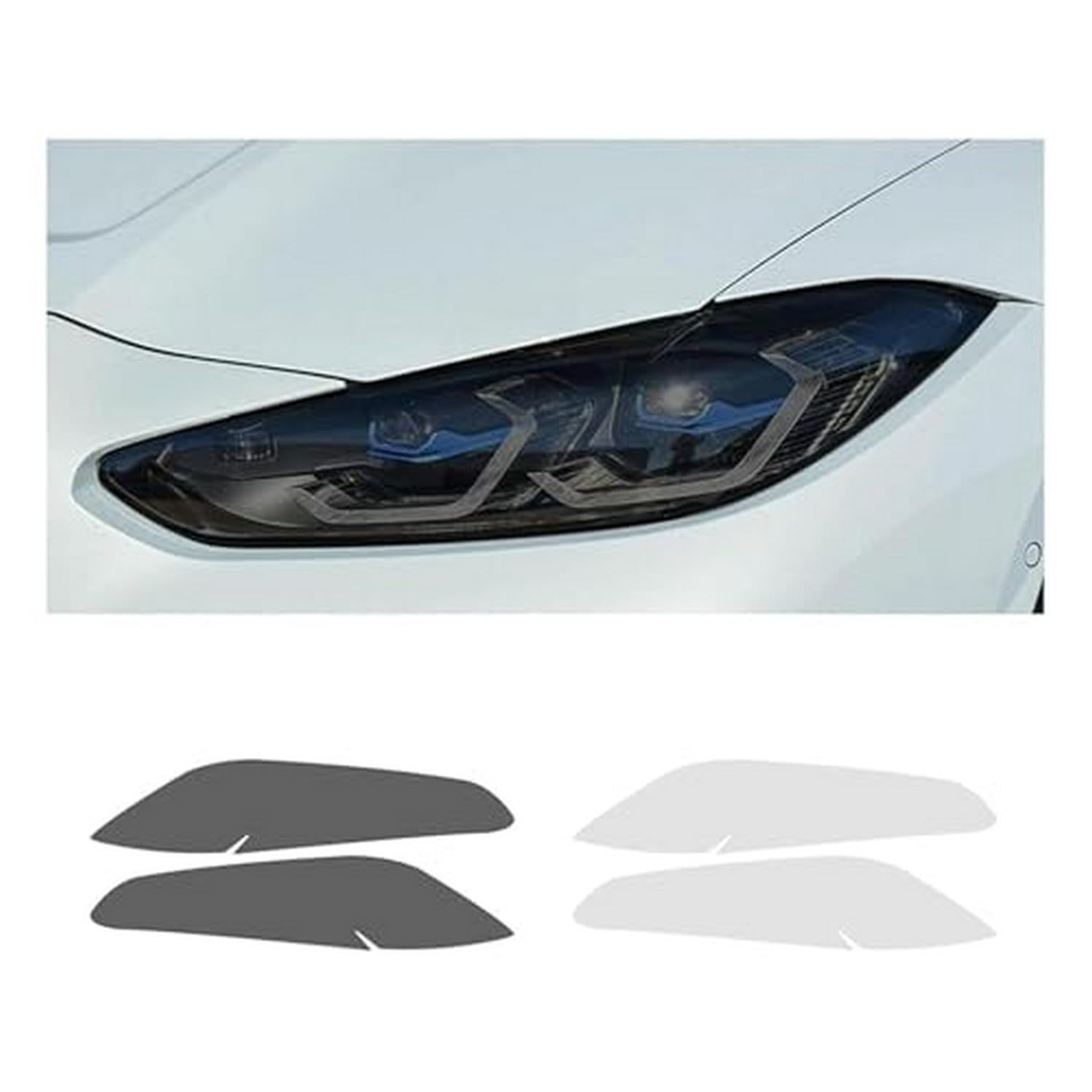 Film protection phare BMW M4 G82 G83 autocollant TPU transparent