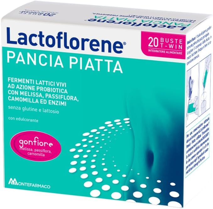 MONTEFARMACO OTC SpA LACTOFLORENE PANCIA PIATTA 20 BUSTINE