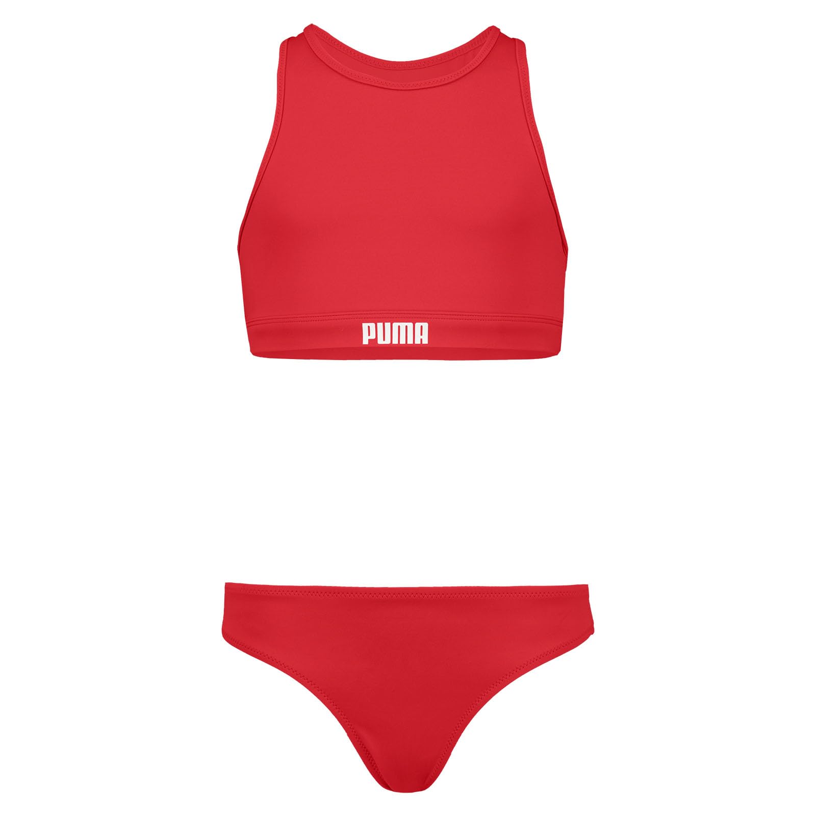 PUMA Conjunto de Bikini con Espalda Cruzada Niñas
