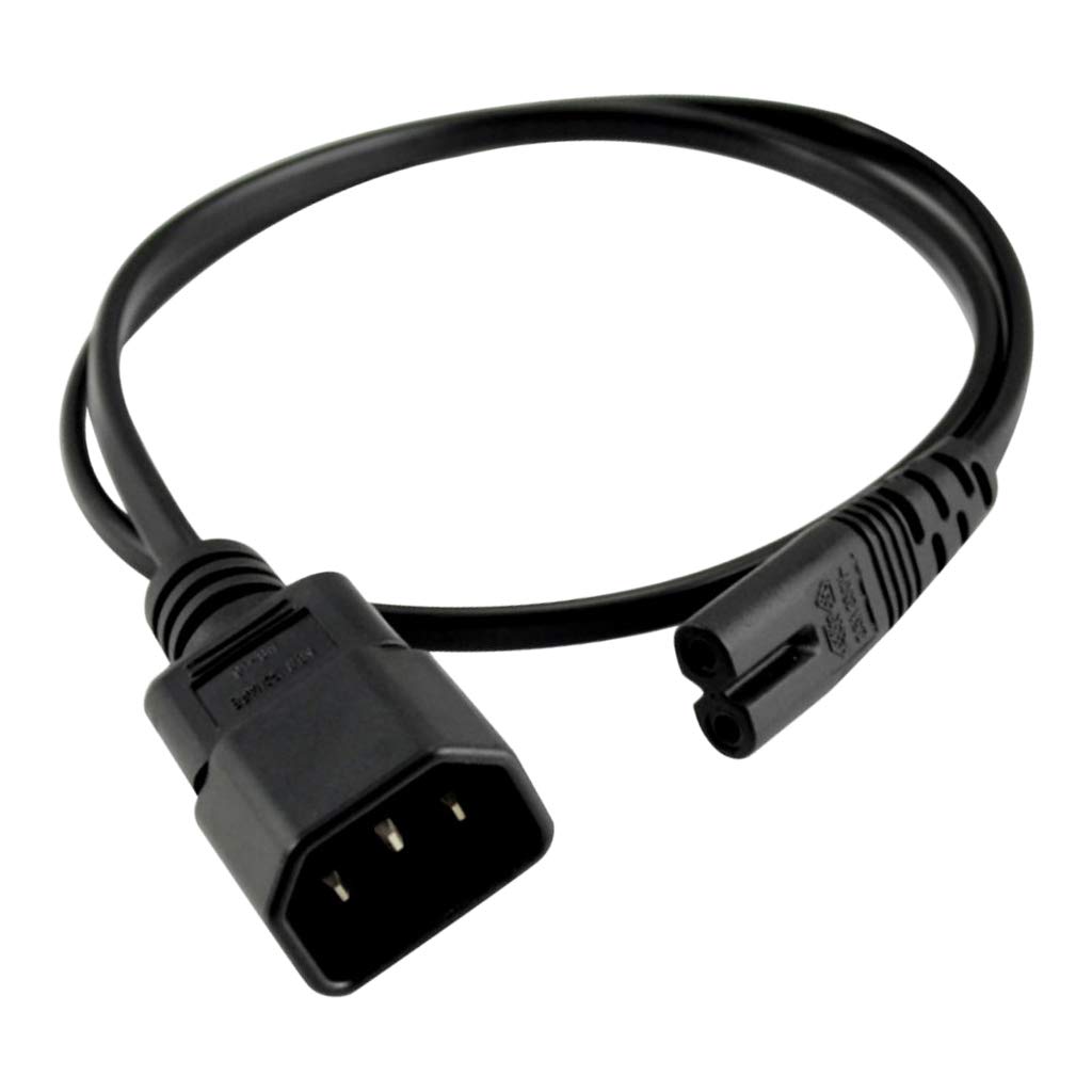 10 set di IEC 320 C14 a C7 cavo di prolunga di alimentazione CA per monitor PC PDU UPS DMX