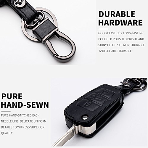 KASER Cover Guscio Custodia in Pelle Portachiavi