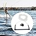 YueShengYCHUANG Wakeboard Waterski Rope, Wakeboard Tow Rope with Handle, Tow Line, 23 M, Water Sports Leash for Surfing, Wakeboard Accessories, White Rope