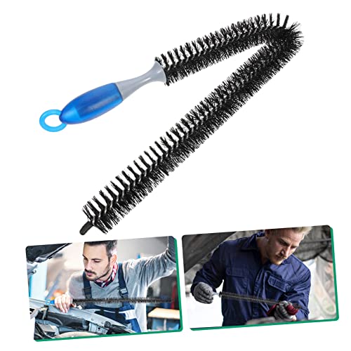 Brosse flexible radiateur longue avec conception ergonomique pour espaces étroits