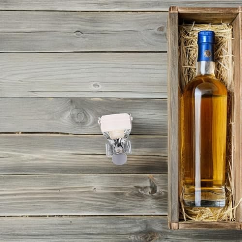 Bouchons de vin réutilisables Mikinona en acier inoxydable étanches et durables - 6