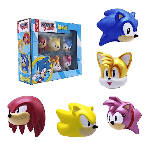 Sonic The Hedgehog SquishMe Series 1 Collectors Box, Blue, Small - Image 2