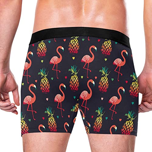 ZZXXB Bee Spider Mens Boxer Briefs Breathable Underwear Fly Front With Pouch S-XXL3