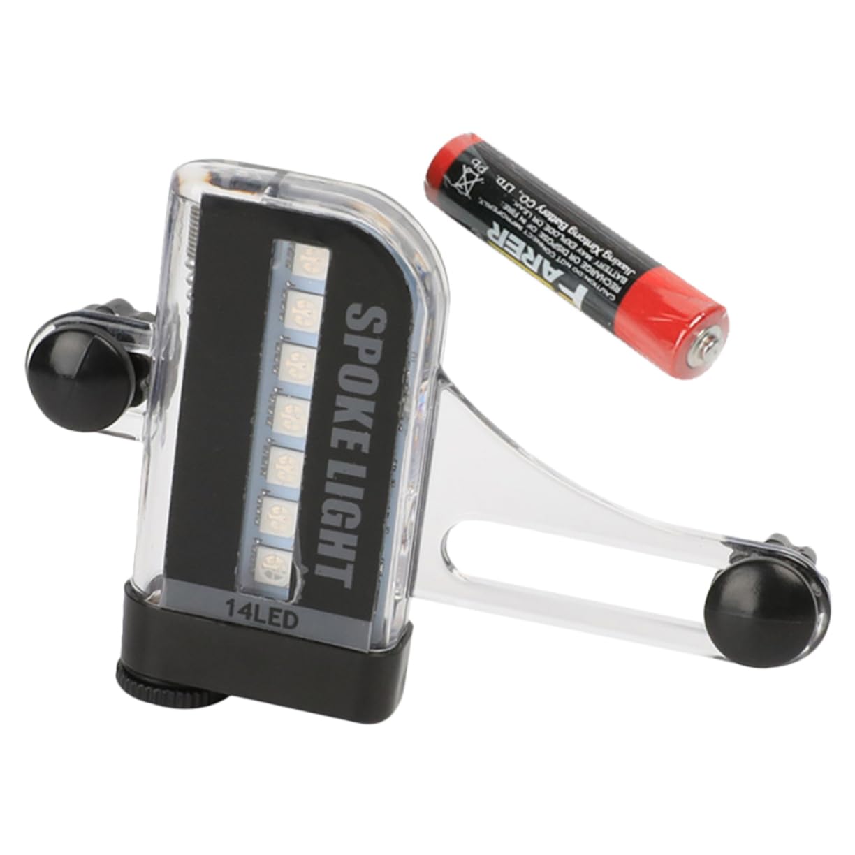 HEMOTON 1Set LED Bike Wheel Light Durable Decorative Lamp for Night Riding Creative Patterns for Bike Accessories Design