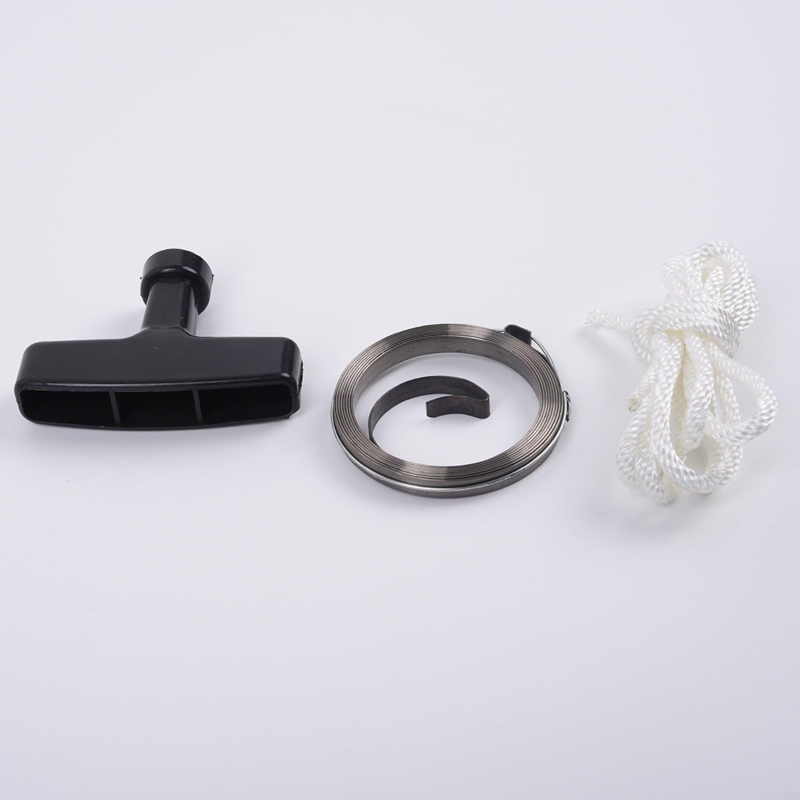 Zeroupshop Recoil Starter Spring Kit for Honda for GX200 5.5HP 6.5HP Engine, Pull Start Handle Grip Rope Assembly Replace 28442-ZH8-003 Lawn Mower Parts