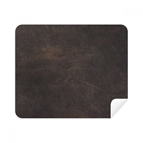 Tissu de nettoyage de téléphone portable en daim noir abstrait lot de 2