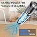 Grixz Handheld Vacuum Cleaner, 22000Pa Powerful Car Vacuum Cleaner Cordless, Lightweight Mini Vacuum Air Duster, Rechargeable Portable Vacuum for Car, Home, Kitchen, Office
