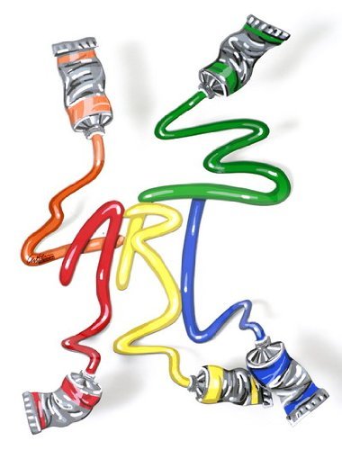 ART Serigraph on Steel By David Gerstein Pop Art