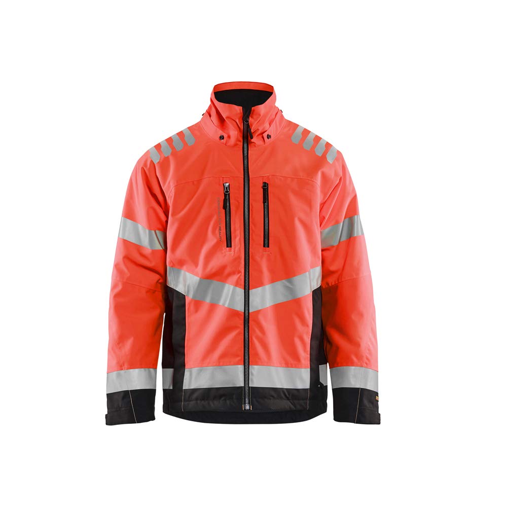 Blaklader 47801977 VESTE D'HIVER HAUTE VISIBILITÉ, Rouge/​Noir, taille L