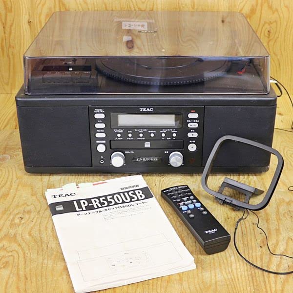 Amazon.co.jp: 新潟発TEAC ターンテーブル カセット付きCDレコーダー 
