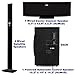 Acoustic Audio AAT3003 Tower 5.1 Home Theater Bluetooth Speaker System with Optical Input