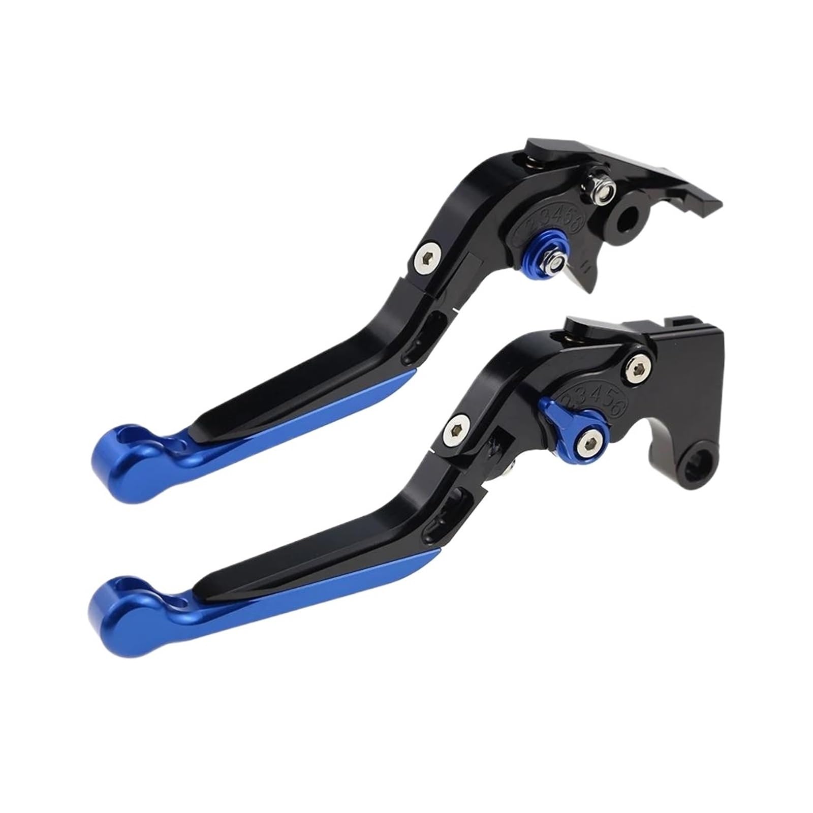 Mamxvkvzeu B Motorbike Rake Clutch Handle Levers Motorcycle Rake Clutch Levers Adjustable Handle For Ninja 500 W230 Z500 2024-2025(B)