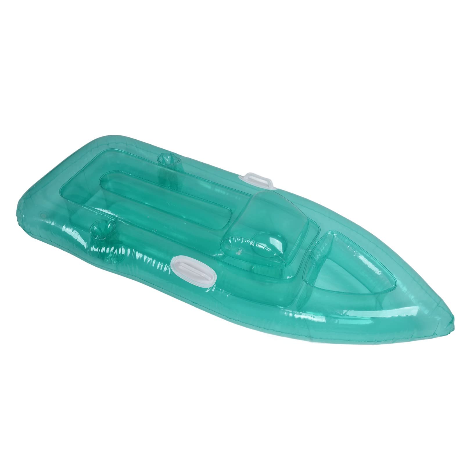 Fdit Tabla de Surf Inflable, Tabla de Cuerpo de PVC Estable y Segura con 2 Asas para Niños, Aprendizaje en Piscina y Juegos Acuáticos
