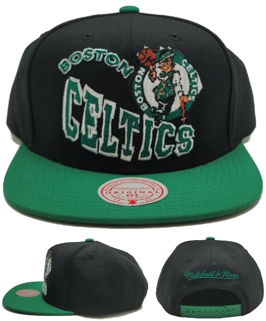Gorra Snapback Boston Celtics Negra y Verde miniatura 1