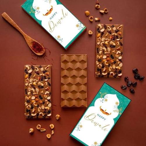 Image of Expelite Special Diwali Gifts Chocolates with 100g Chocolate Bar Best Diwali Gifts for Family and Friends in 200