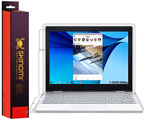 Skinomi Full Body Skin Protector Compatible with Google Pixelbook 12.3 inch TechSkin Full Coverage Clear HD Film