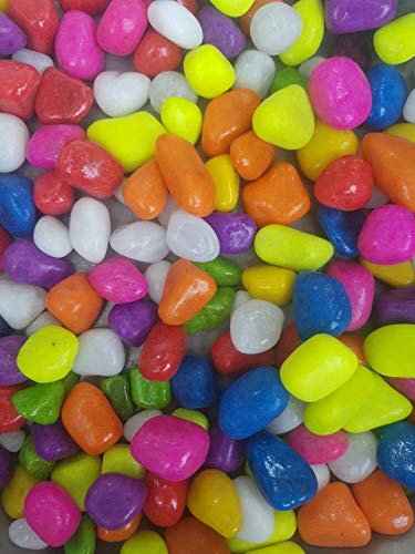 DEVU PARBAT ENTERPRISE Stone Glossy and Decorative Garden and Glass Pebbles (Multicolour)