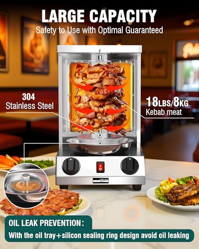 Commercial Shawarma Grill Machine Vertical