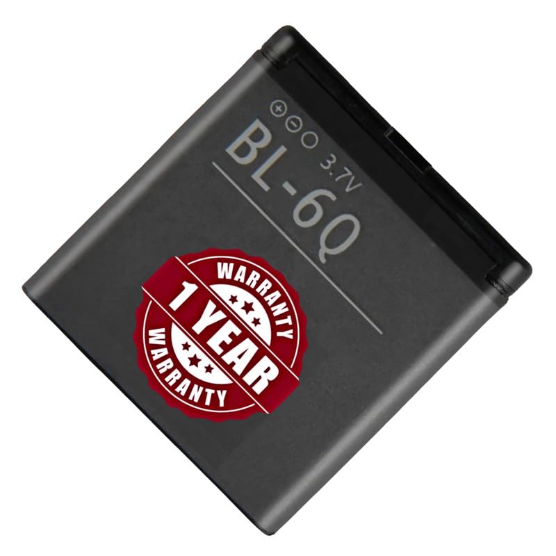 Image of Original BL-6Q Battery Compatible with Nokia 6700 Classic - (970mAh) - 1 Year Warranty BC45