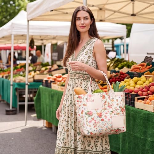 Image of PVC Tote Bag for Women Waterproof Plastic Jelly Tote Letter Print Hobo Handbag for Travel, Gift