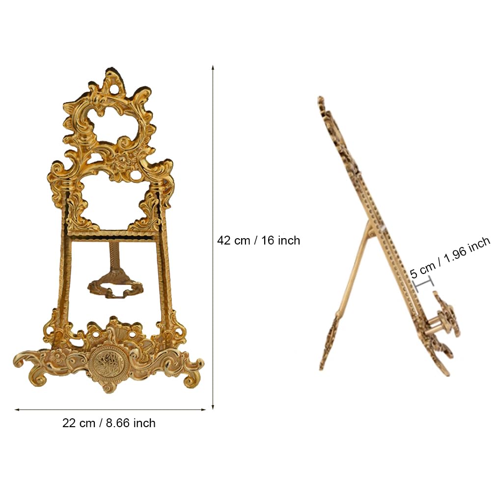 Pupitre de table pour livres, pupitre de livre réglable en métal