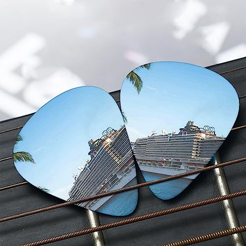 Médiator de guitare en forme de bateau de croisière avec 12 médiators tendance et durables dans une boîte pour ukulélé guitare électrique basse - Les Beatles, Paul McCartney, John Lennon, RIngo Starr, George Harrison Médiator de guitare en forme de bateau de croisière avec 12 médiators tendance et durables dans une boîte pour ukulélé guitare électrique basse – Image 8