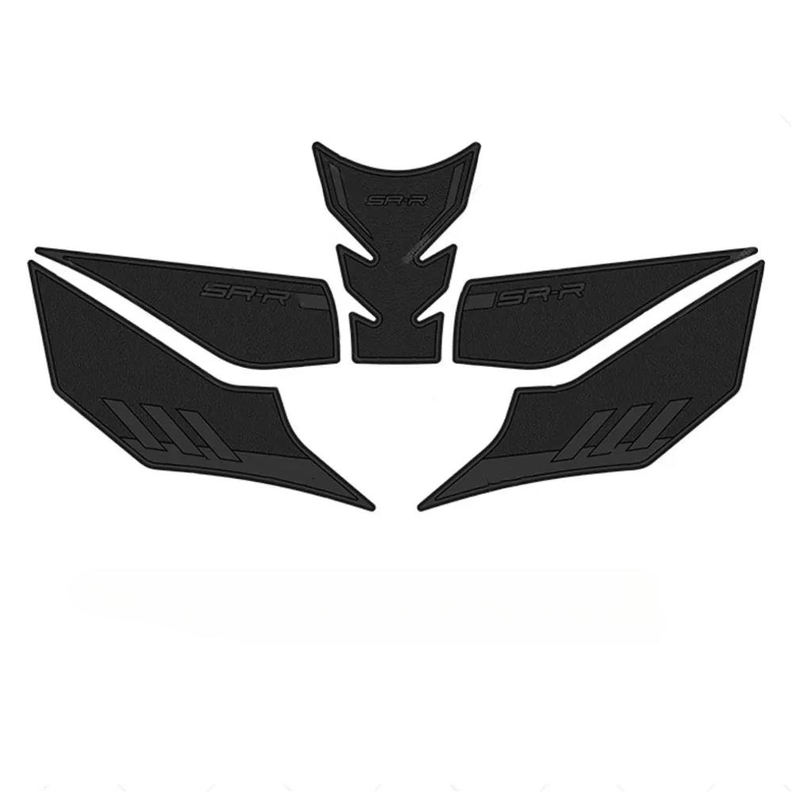 for CFMOTO 675SR 675 SS SR SR-S Body Protection Stickers 675SR-R Motorcycle Fuel Tank Pad Grip Decal Fishbone Tank Pad(Color2)