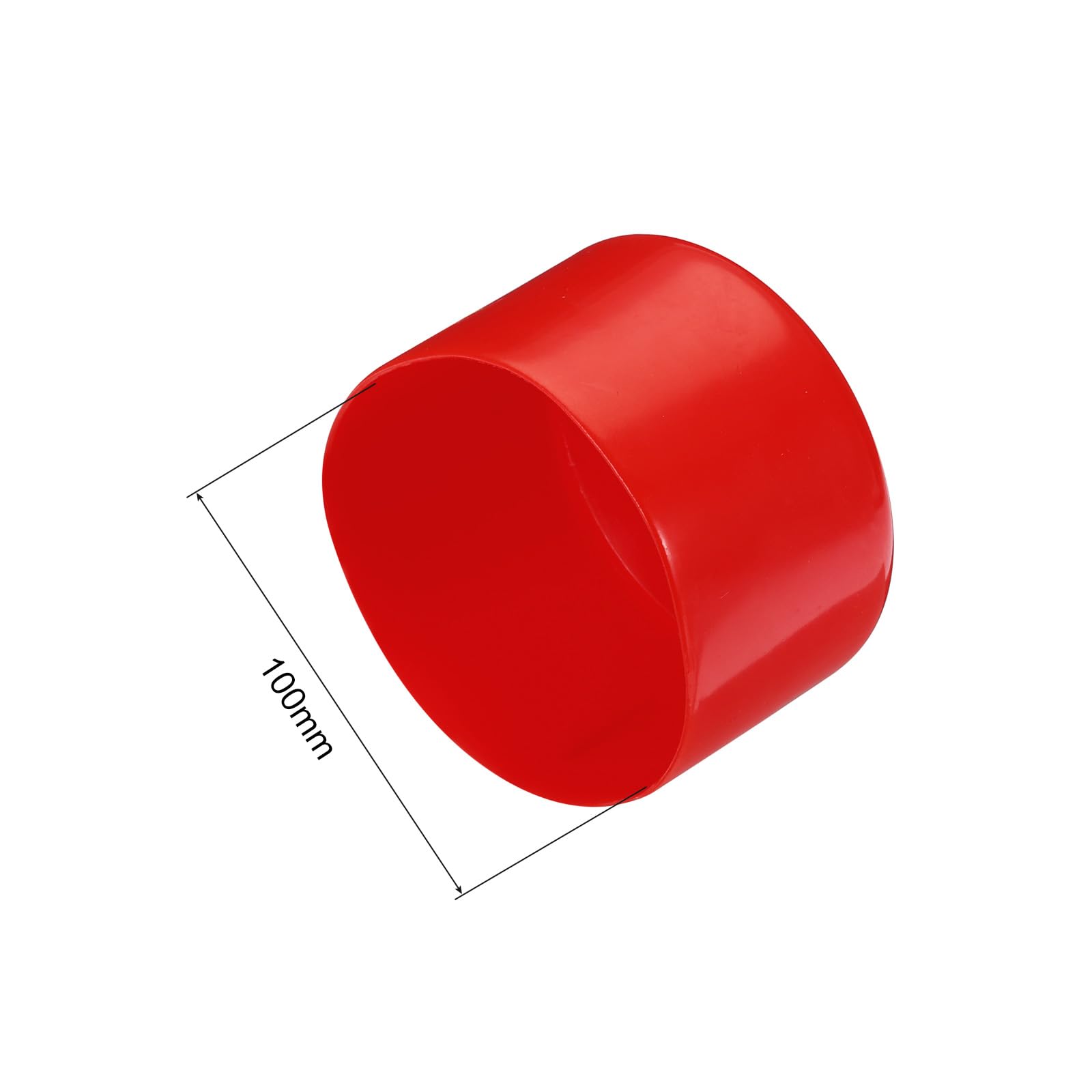 QUARKZMAN Gummikappen 63 Mm Innendurchmesser – 3 Stück, PVC-Rohrendkappen Für Möbelbeine, Rohre & Co. – Rutschfest & Langlebig