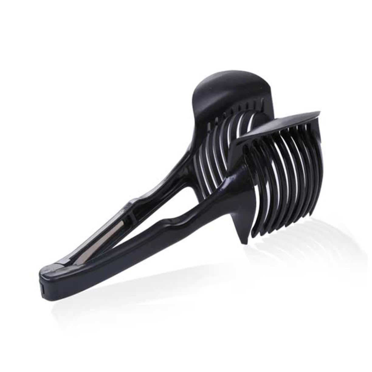 COLLBATH Unique Germany Design Circular Slicer Multi-purpose Kitchen Cutting Aid Tomato Onion Lemon Citrus Slicer Random Color