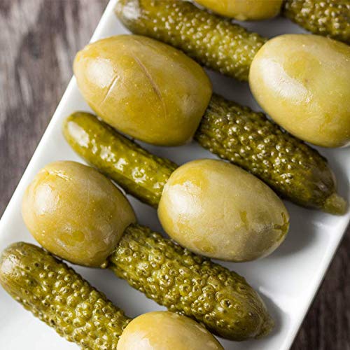 Kimbo Gordal Galón - 2 Kg Aceituna Rellena de Pepinillo | Envío Gratis