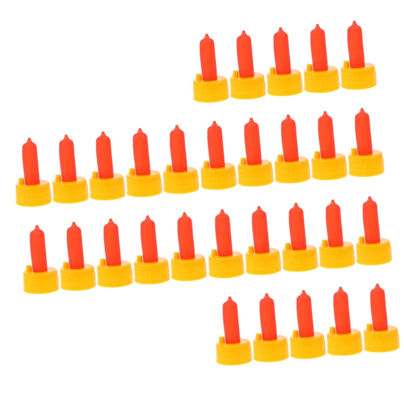 POPETPOP 3 Set Di Tettarelle Per Agnelli in Silicone Per Cuccioli Facili Da Pulire Portatili Per L'agricoltura 10 Pezzi * 3