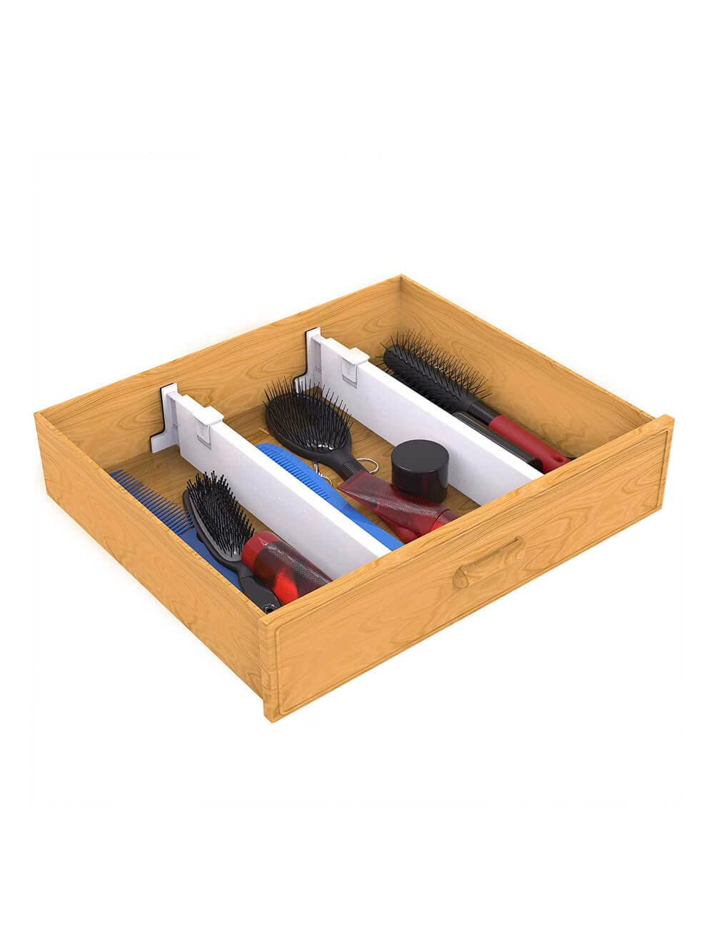 Sangam Adjustable Interlocking Self Assembly Plastic Drawer Divider