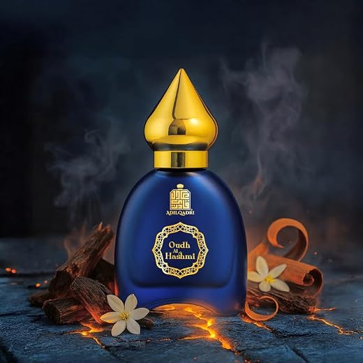 Adilqadri Oudh Al Hashmi Attar for Men &amp; Women | Sweet Arabic Unisex Perfume | Non-Alcoholic Roll-On | Long-Lasting Oudh &amp;...