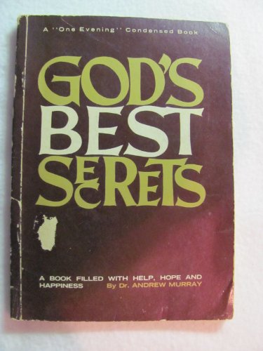God's best secrets (One evening condensed book) B0007HKH7C Book Cover