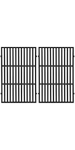 Leship 19.5 inch Cooking Grates Replace for Weber 7524, 7528, Weber Genesis 300 Series Genesis E3...