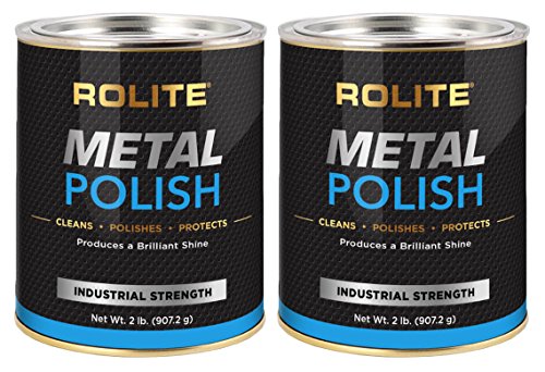 Black Friday - 50% OFF Rolite - RMP2#2PKMetal Polish Paste - Industrial Strength Scratch Remover and Cleaner, Polishing Cream for Aluminum, Chrome, Stainless Steel and Other Metals, Non-Toxic Formula, 2 Pounds, 2 Pack Black Friday - 50% OFF Rolite - RMP2#2PKMetal Polish Paste - Industrial Strength Scratch Remover and Cleaner, Polishing Cream for Aluminum, Chrome, Stainless Steel and Other Metals, Non-Toxic Formula, 2 Pounds, 2 Pack